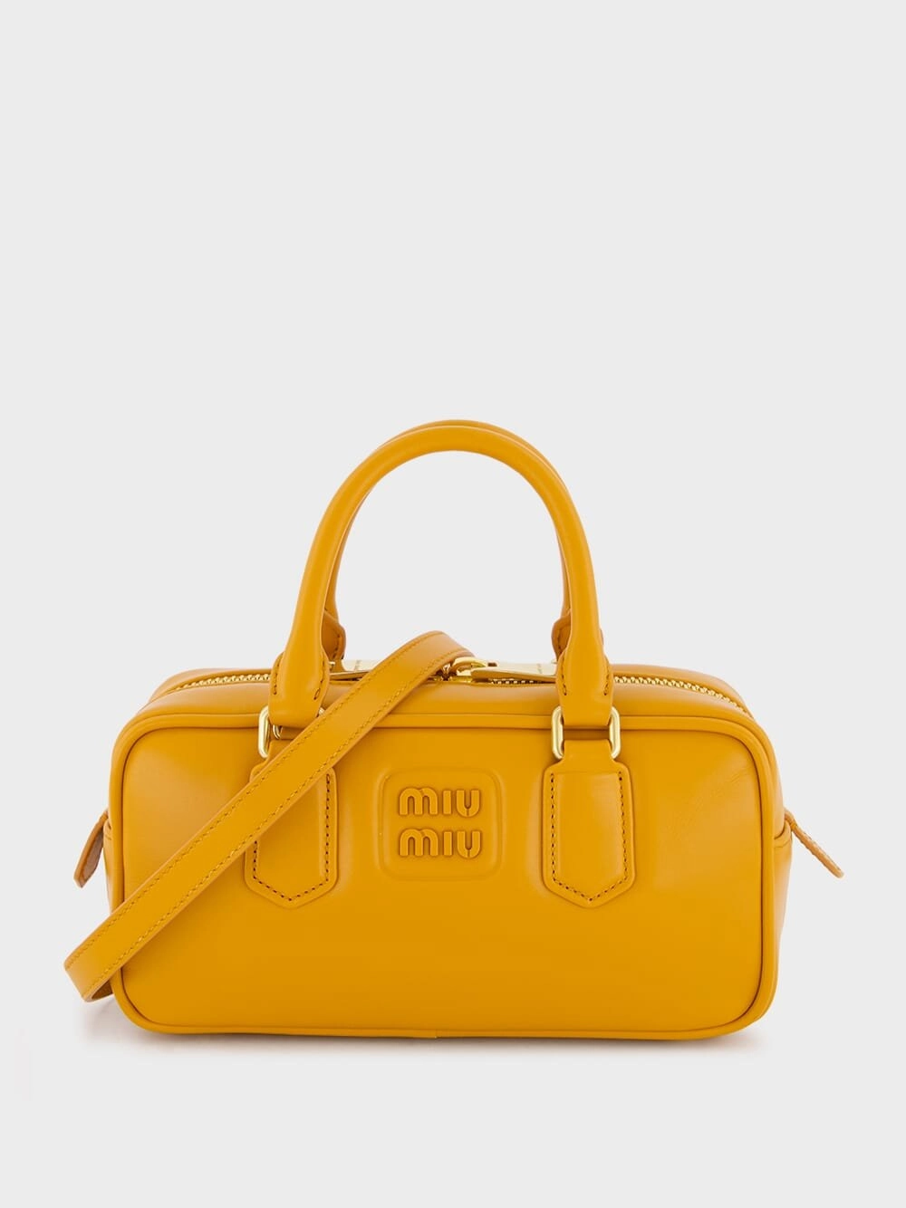 Arcadie Yellow Leather Bag