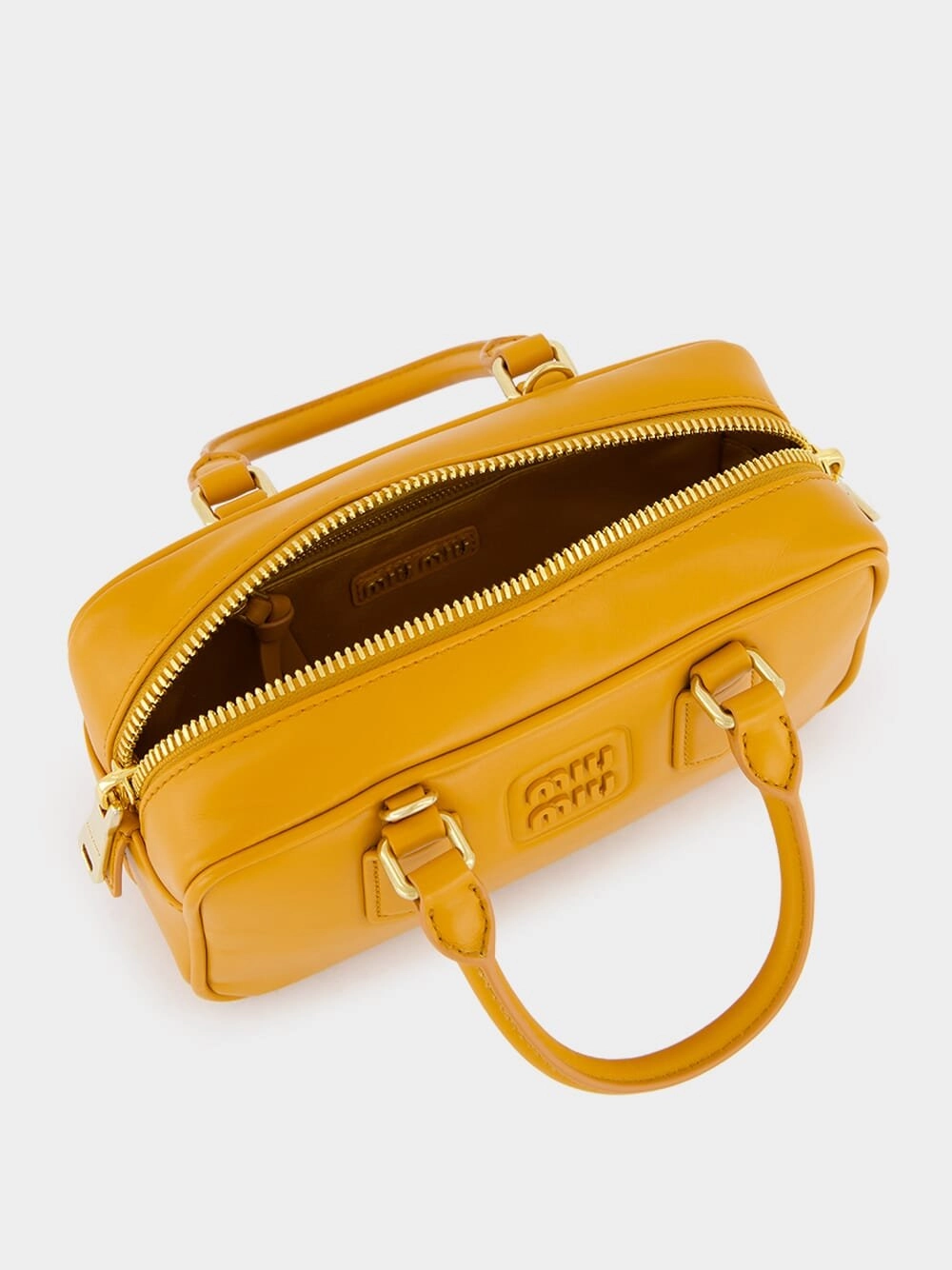 Arcadie Yellow Leather Bag