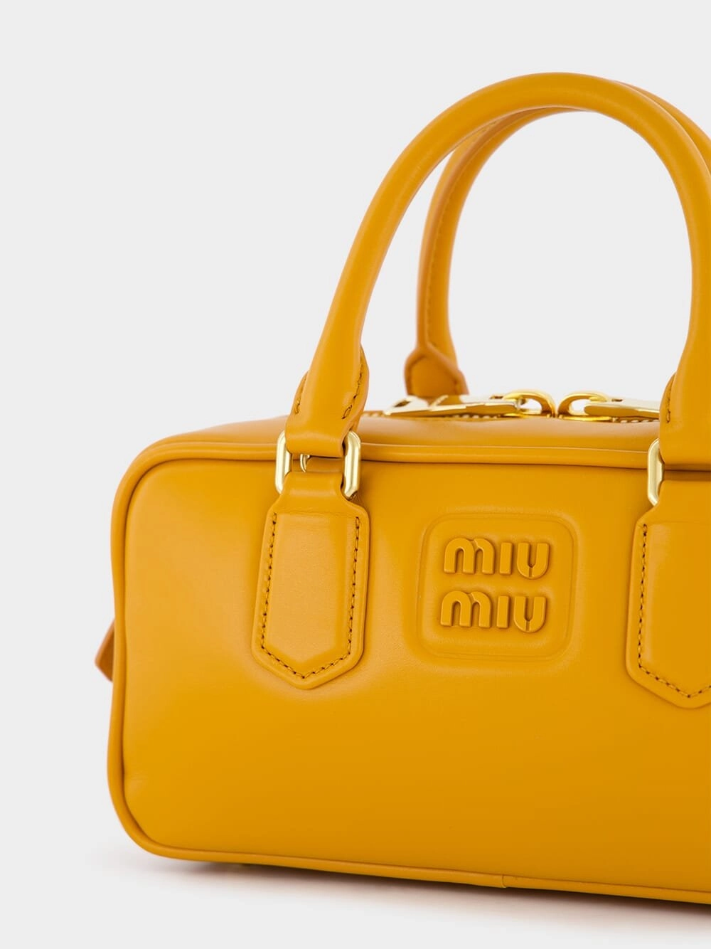 Arcadie Yellow Leather Bag
