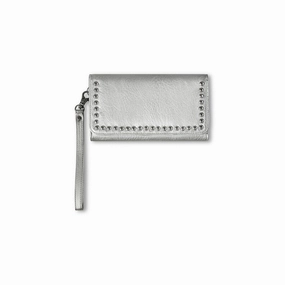 Ariat Western Wallet Womens Stella Nail Heads Silver - 7 1/2 x 4 1/2