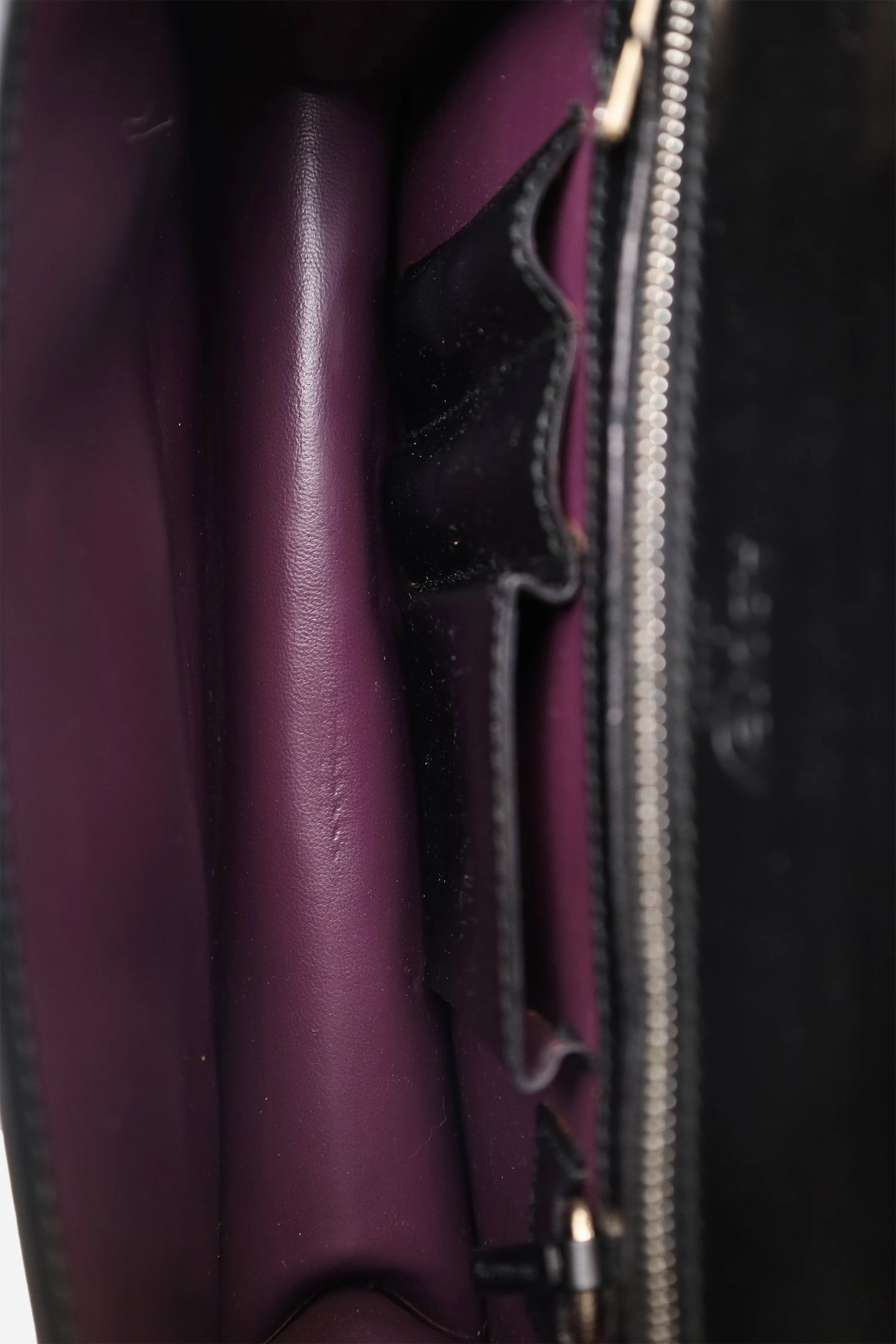 Asprey Black Bull Leather Small Briefcase with Strap (As Is)