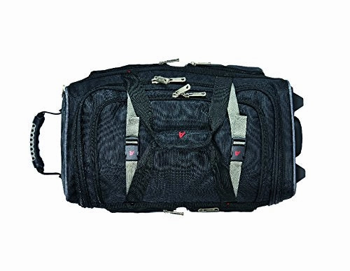 Athalon Luggage 22 Inch 15-Pocket Duffel, Red, One Size