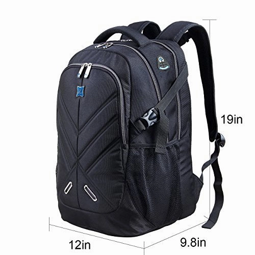 Backpack For Men And Women Fit 17 Inches All 15.6 Inches Laptops Waterproof Shockproof Outjoy
