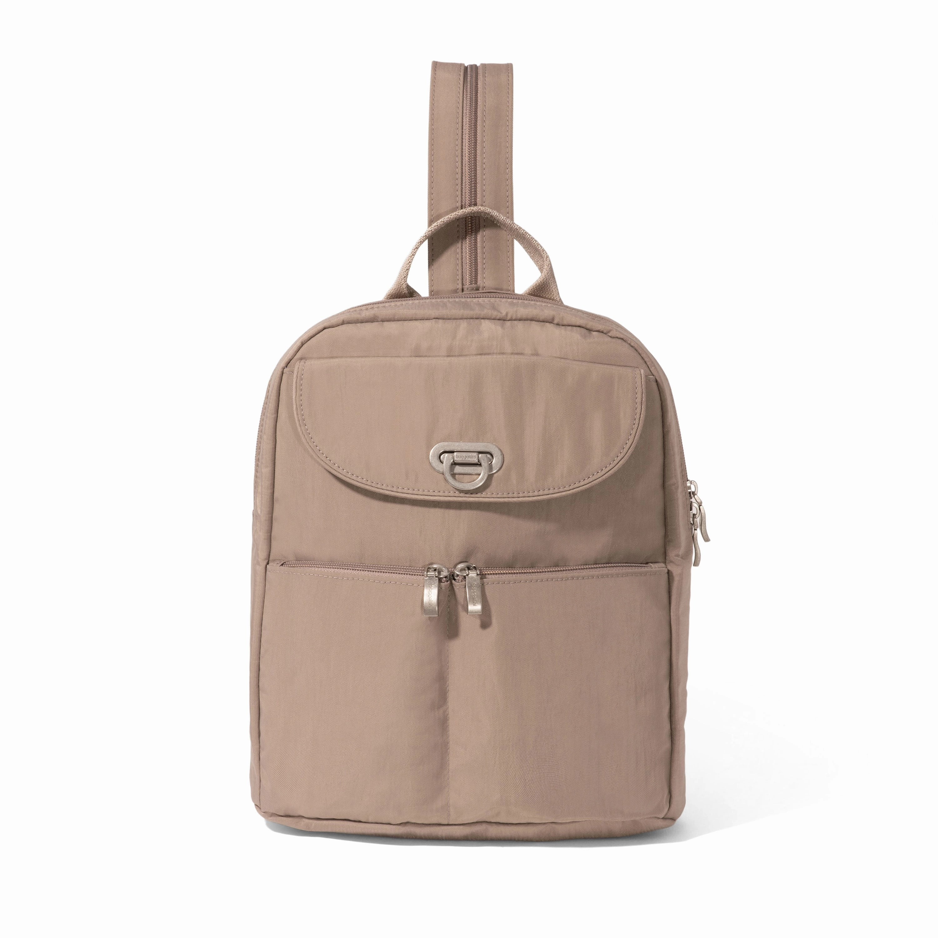baggallini Coastal Flip Lock Day Pack Convertible Backpack Sling