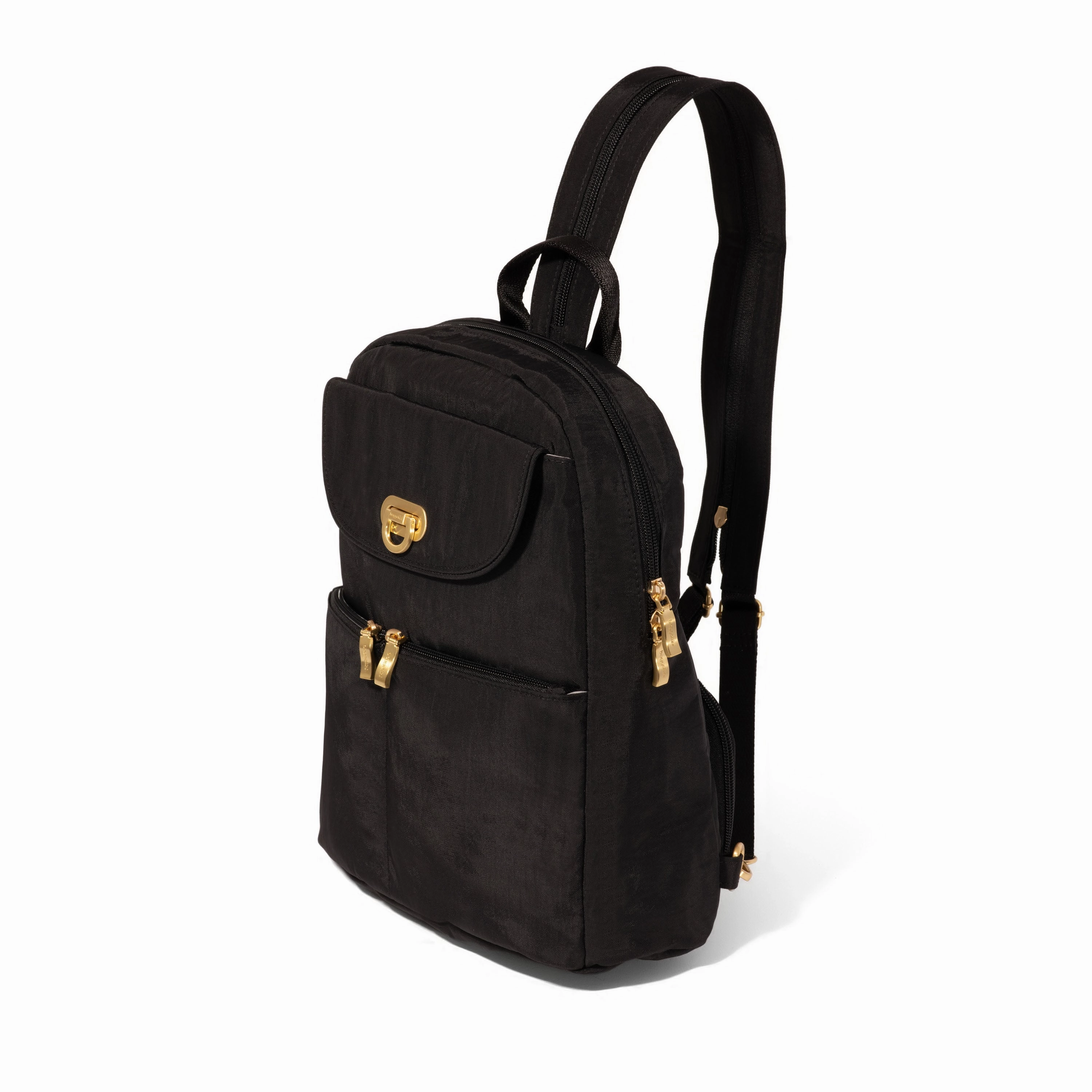 baggallini Coastal Flip Lock Day Pack Convertible Backpack Sling