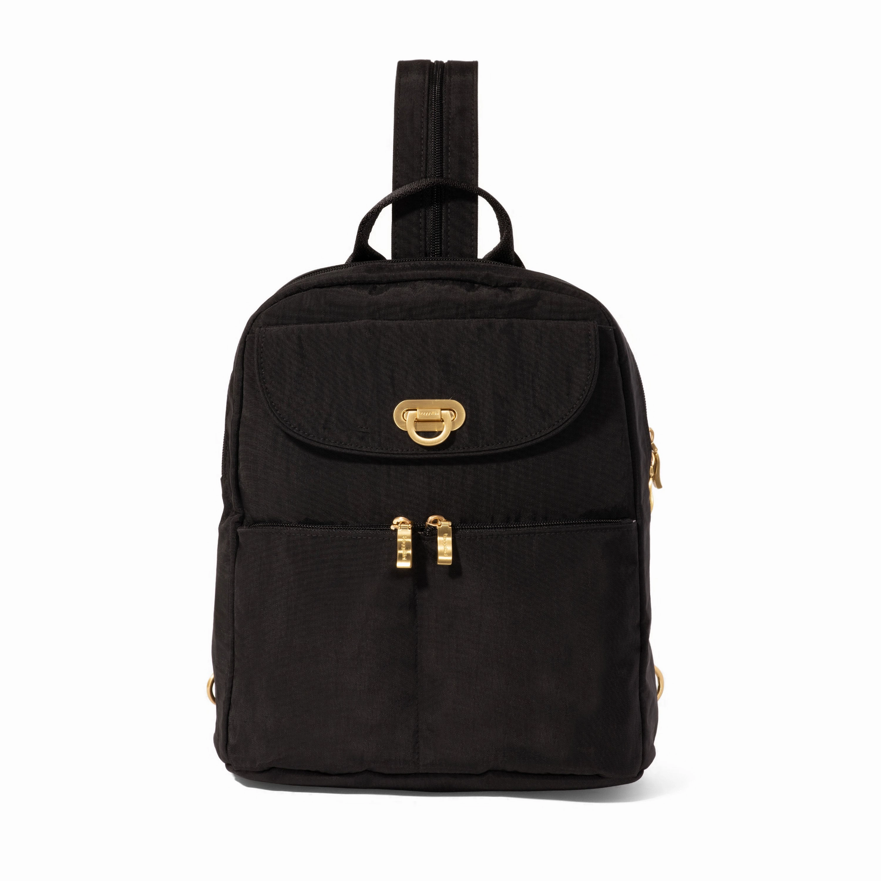 baggallini Coastal Flip Lock Day Pack Convertible Backpack Sling