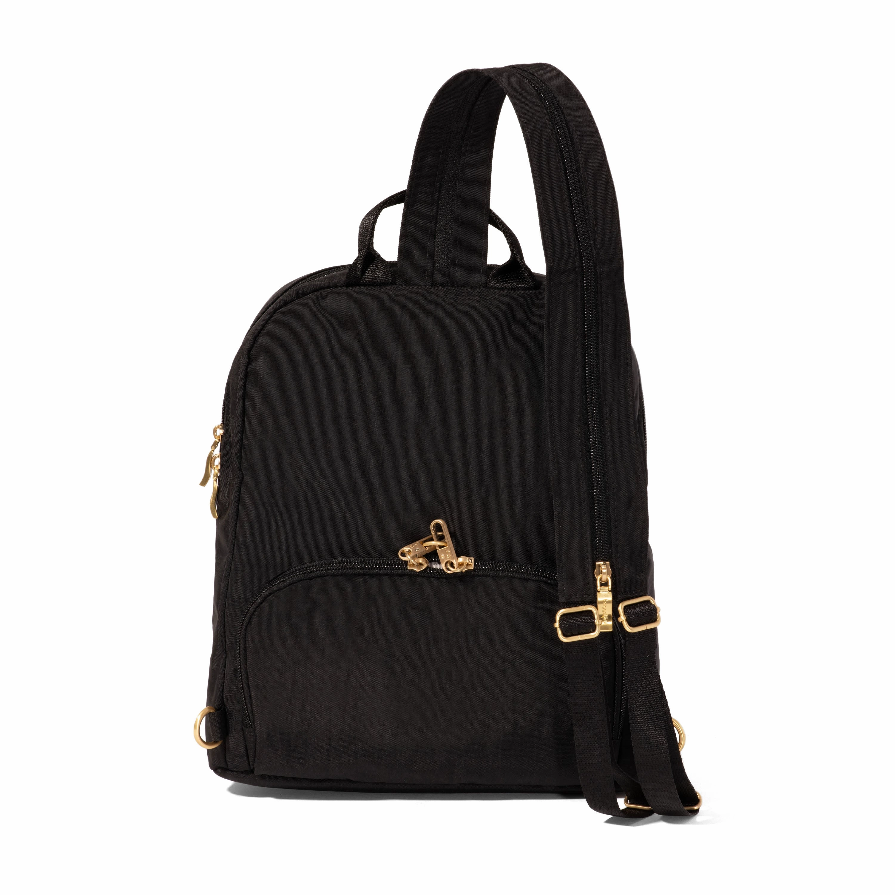 baggallini Coastal Flip Lock Day Pack Convertible Backpack Sling