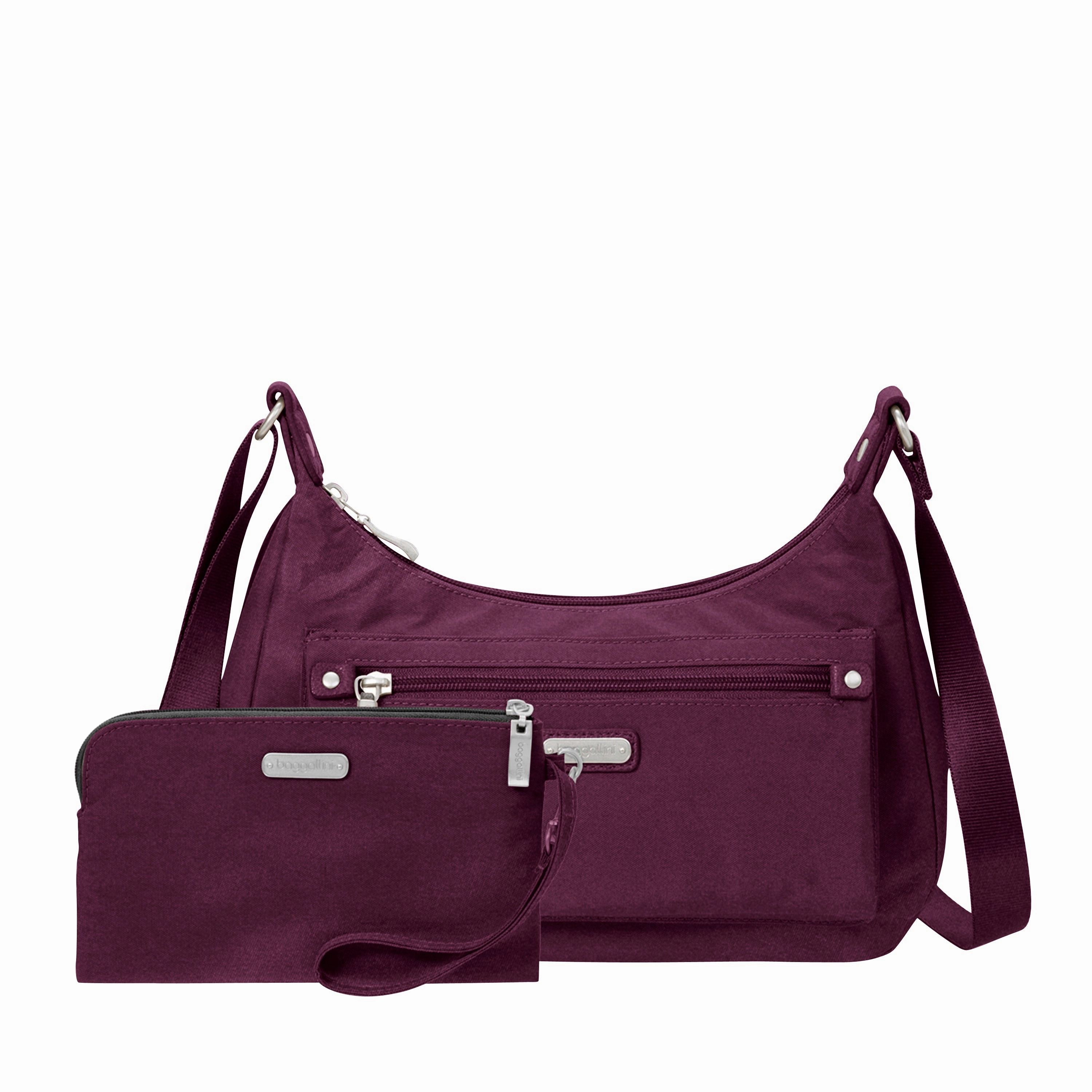 Baggallini Out and About Bagg with RFID Phone Wristlet