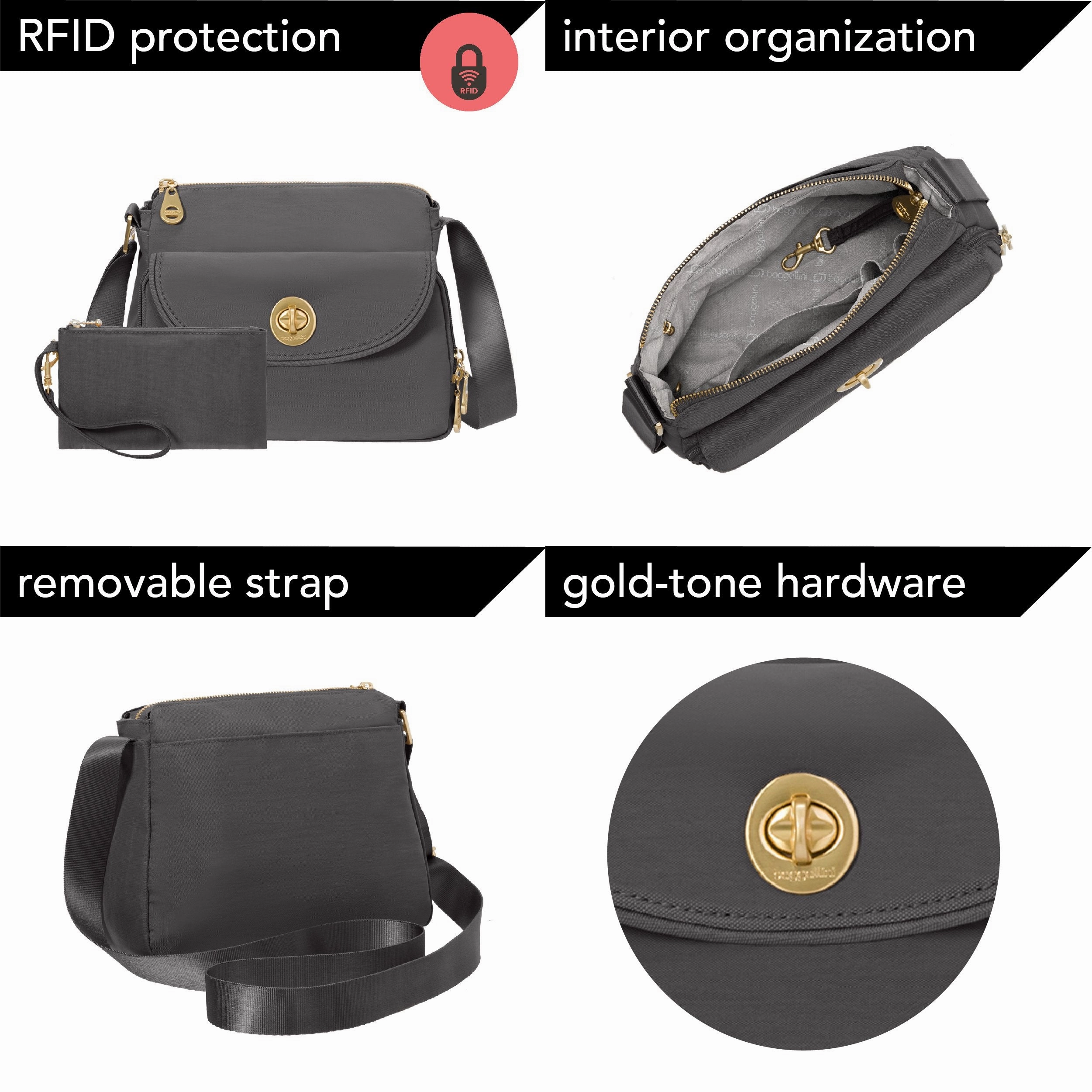 Baggallini Provence Crossbody