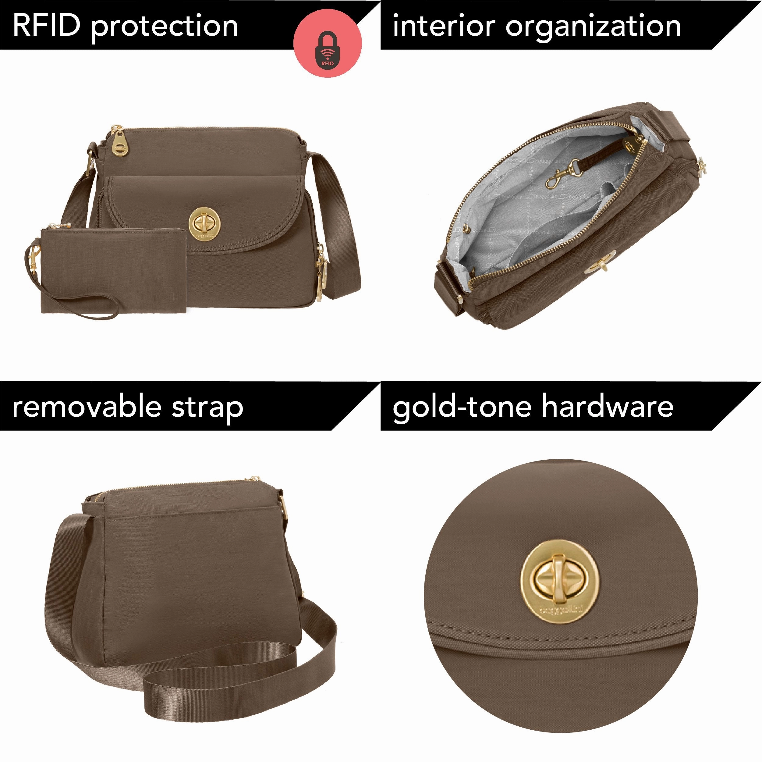 Baggallini Provence Crossbody