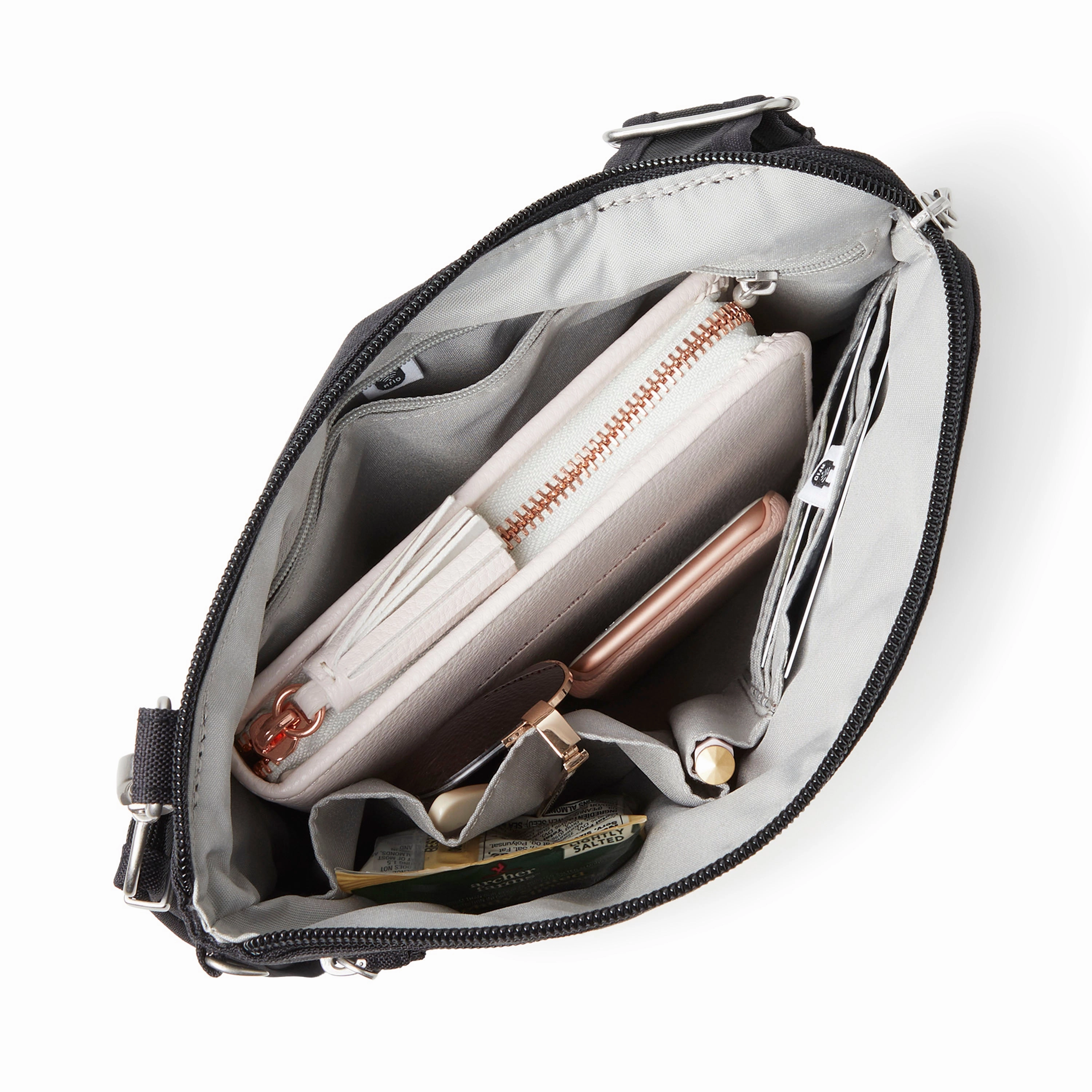 Baggallini Securtex Anti-Theft Large Crossbody Bag