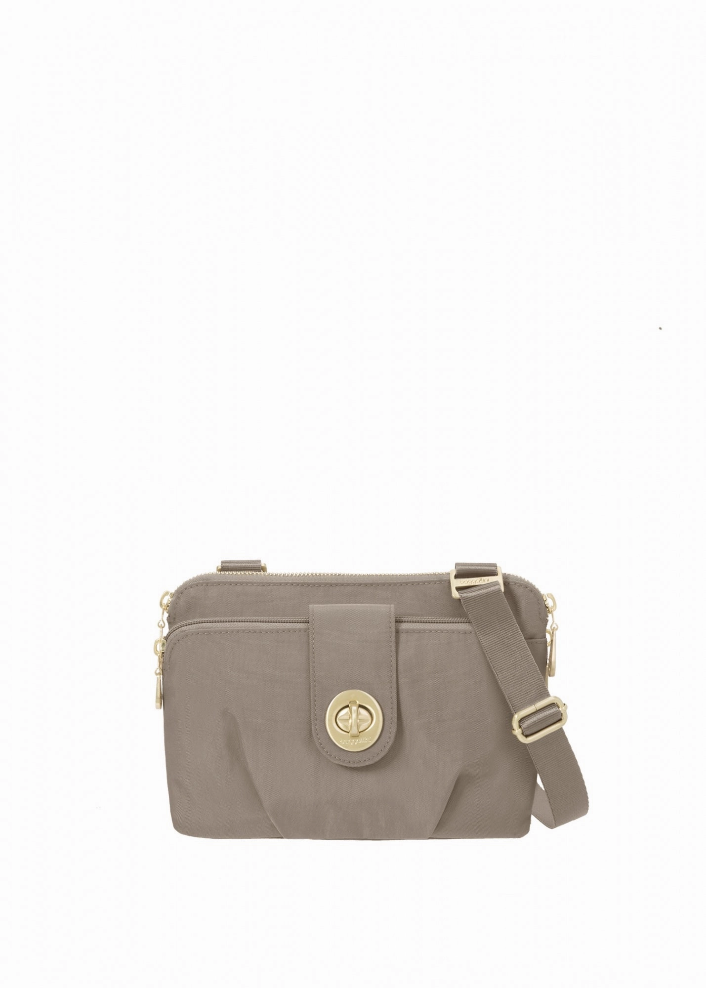 Baggallini Toronto Double Zip Crossbody