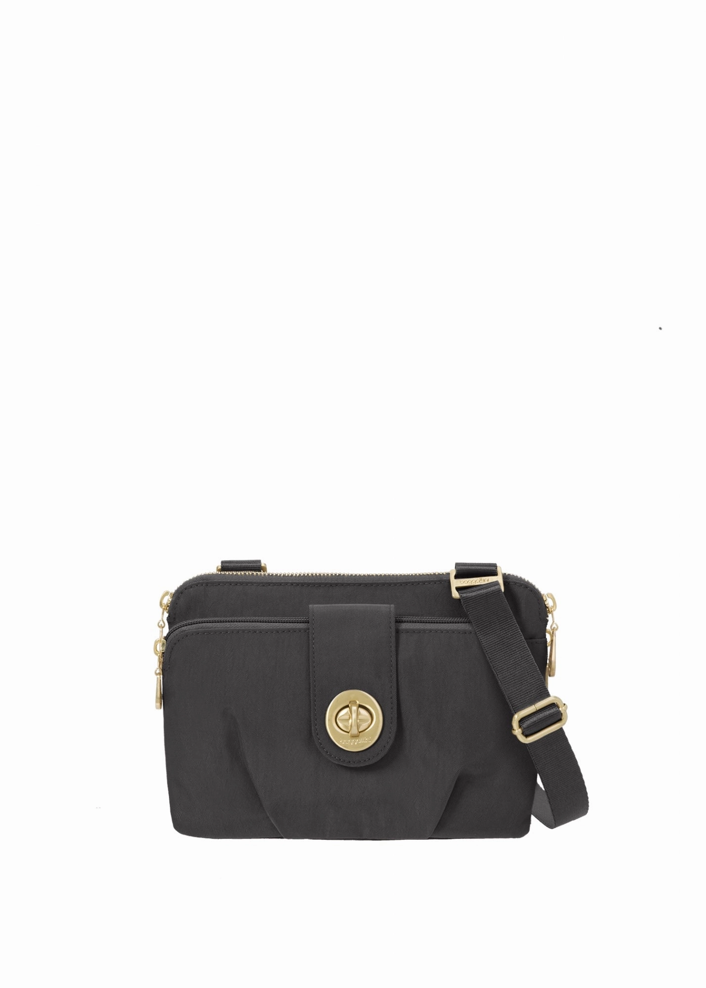 Baggallini Toronto Double Zip Crossbody