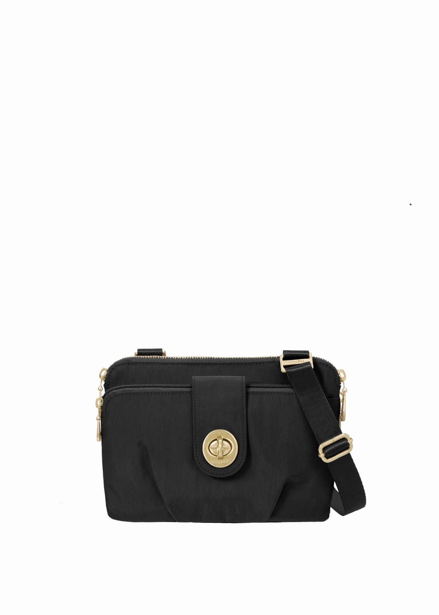 Baggallini Toronto Double Zip Crossbody