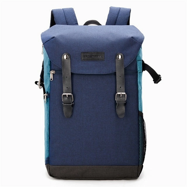 Bagsmart Men Multifunctional Camera Backpack Dslr Bag For 15.6 Laptops Waterproof Rain Cover For