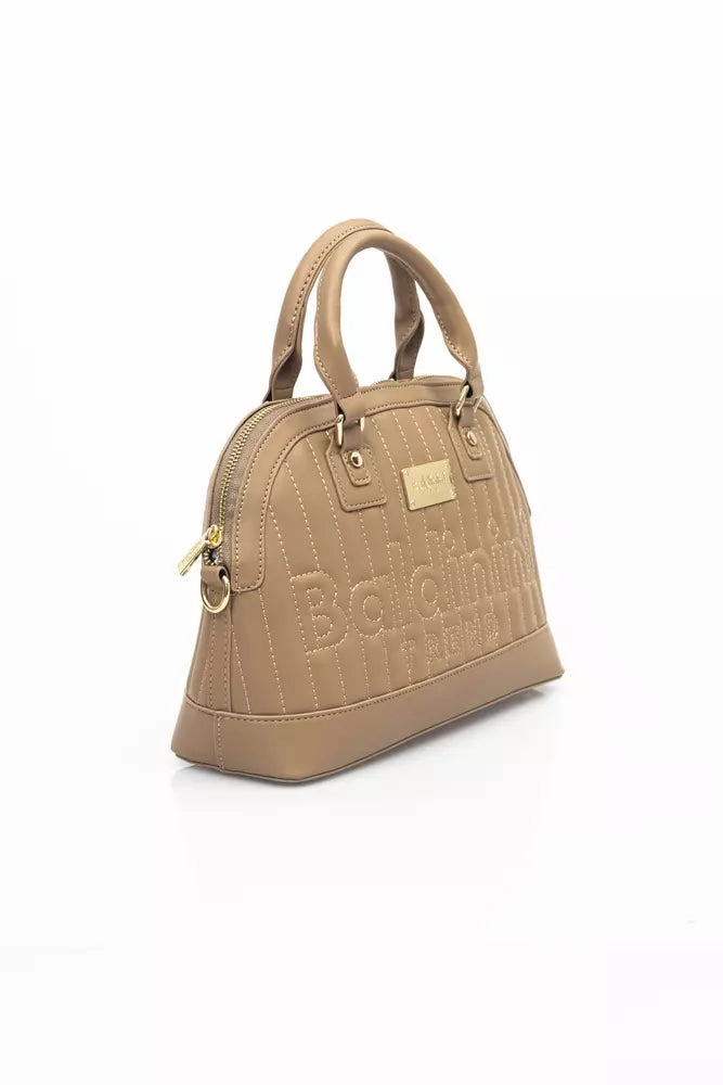 Baldinini Trend Beige Polyethylene Women Handbag