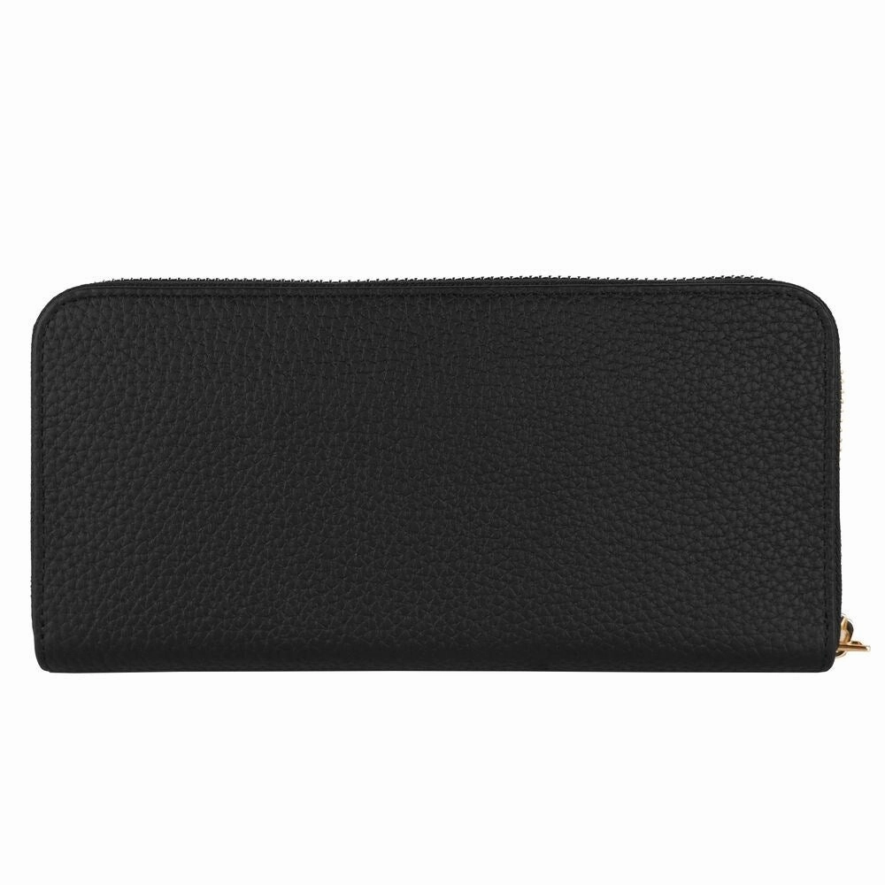 Baldinini Trend Elegant Leather Zip Wallet - Timeless Women's Accessory - One Size