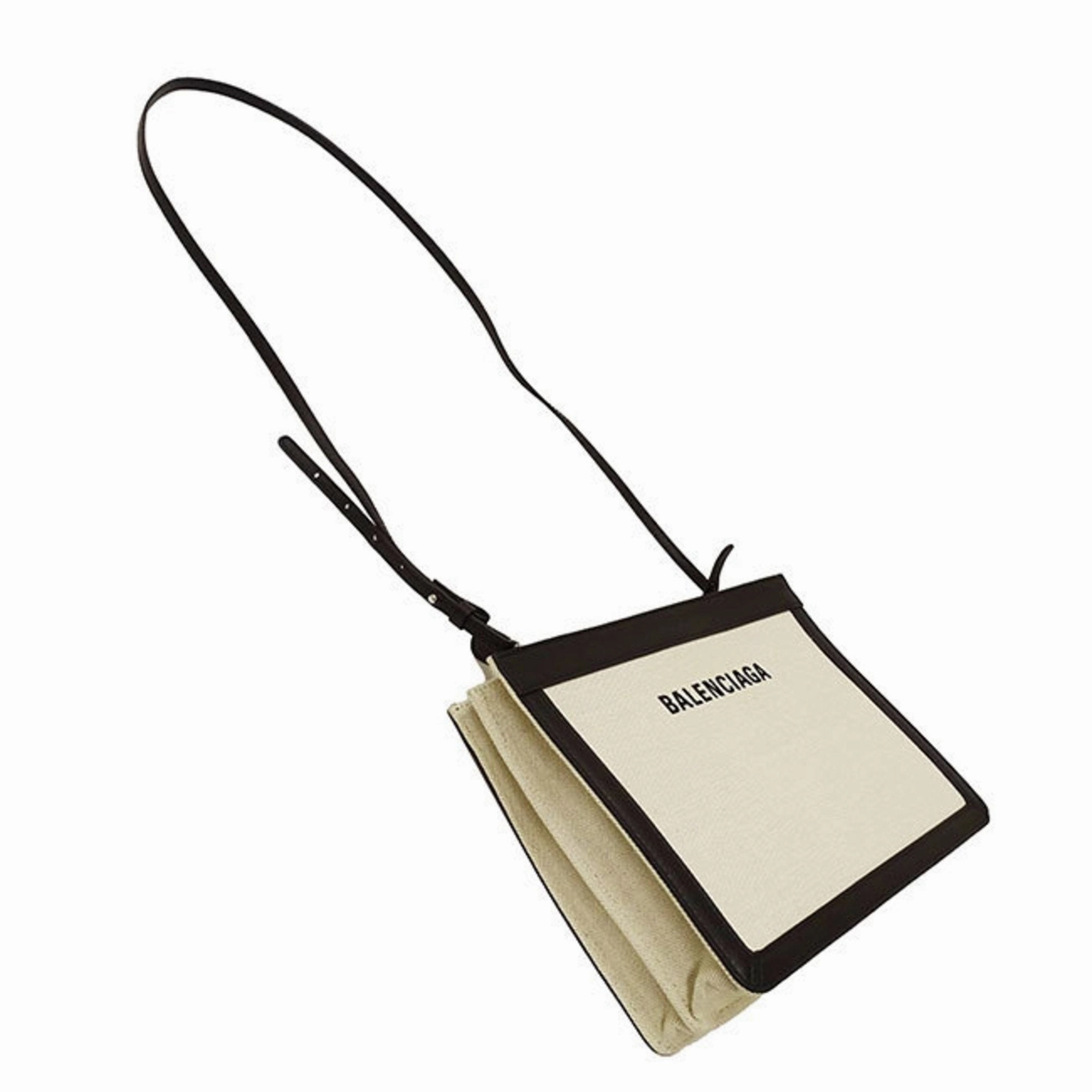 Balenciaga ivory Canvas Shoulder Bag (Pre-Owned)