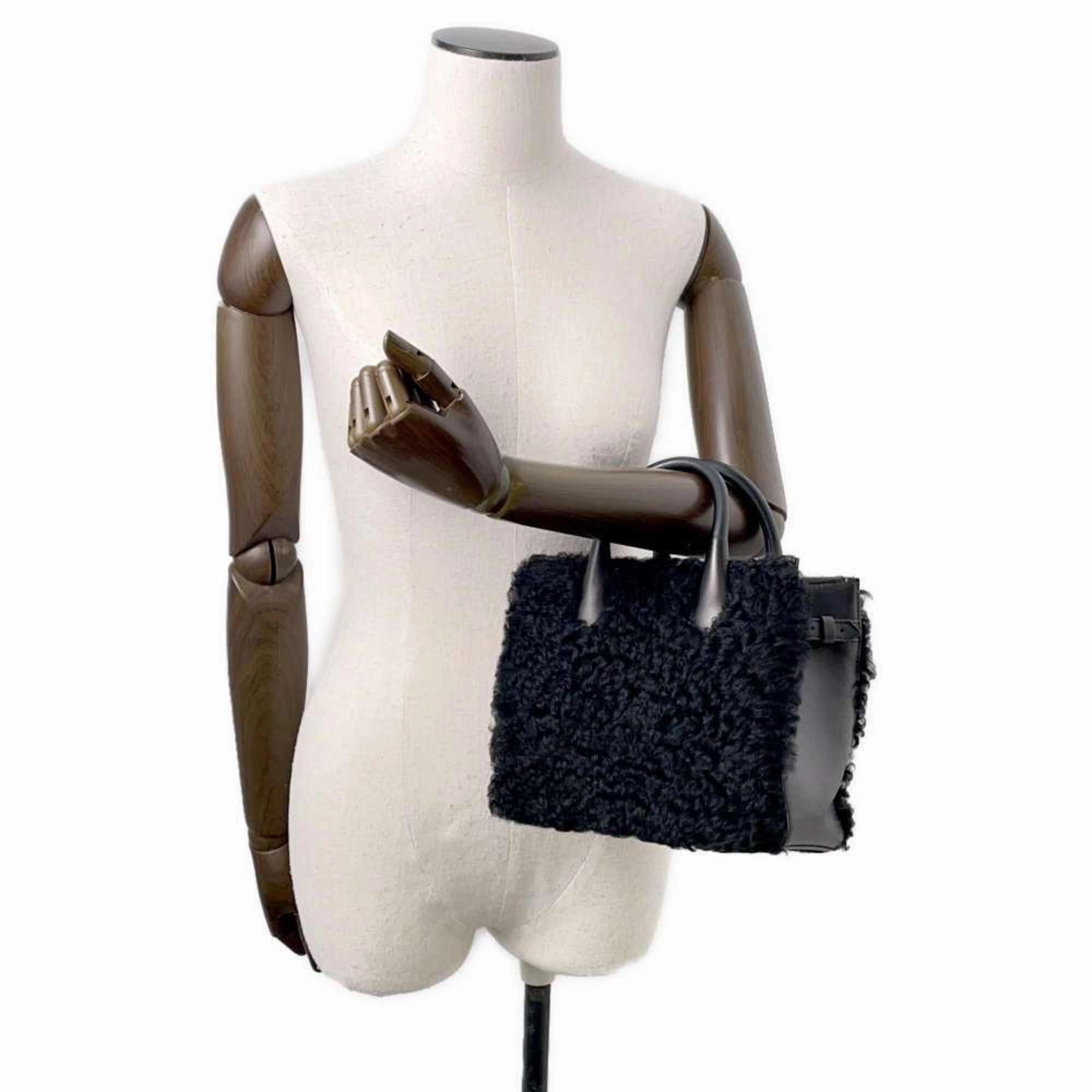Balenciaga Leather Handbag Shoulder Bag (Pre-Owned)