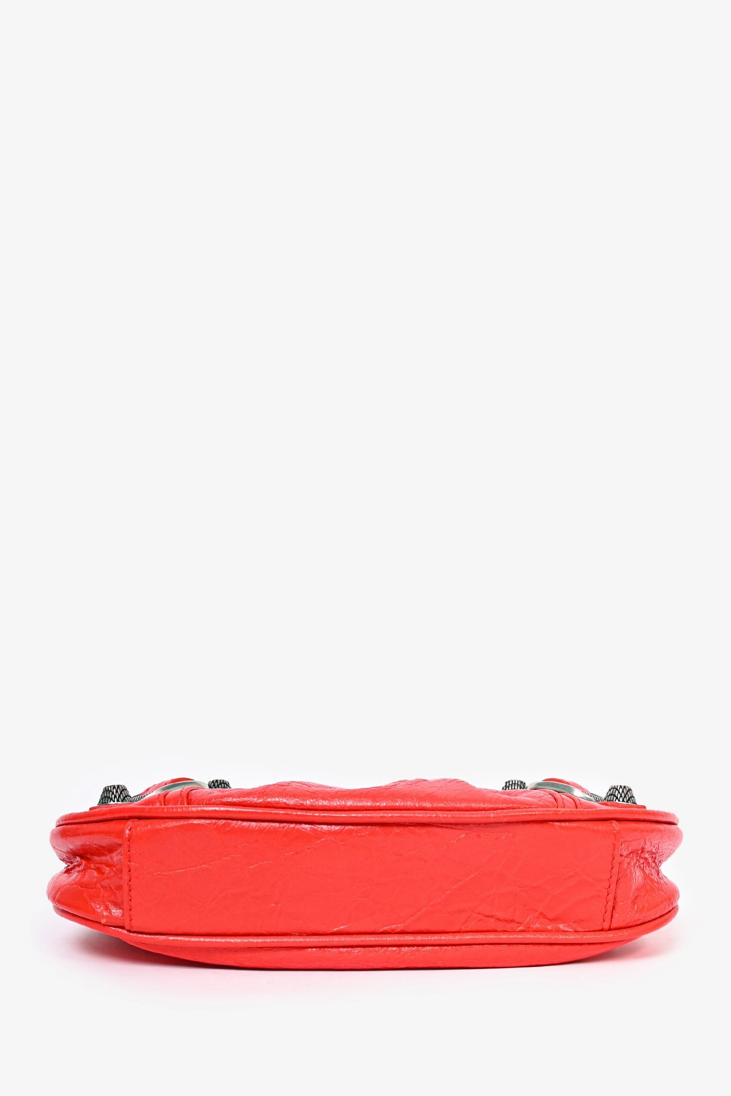 Balenciaga Red Leather Le Cagole Mini