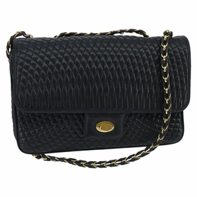 Bally  Leather Shoulder Bag (Pre-Owned)
