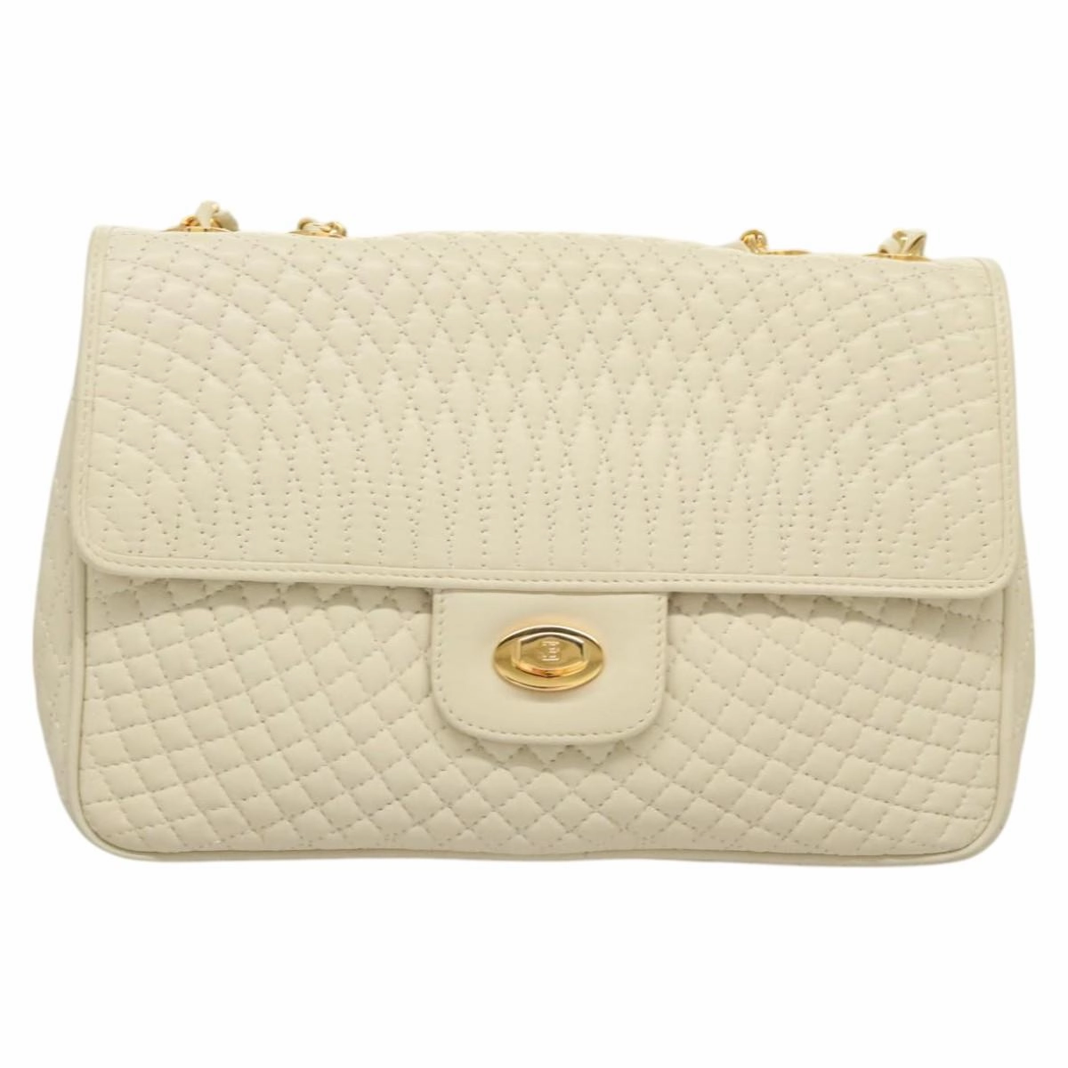 Bally Leather Shoulder Bag (Pre-Owned)