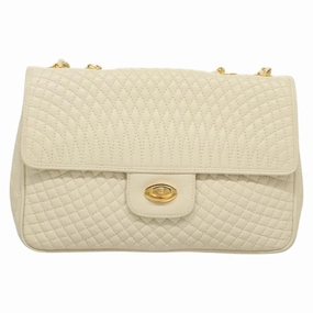 Bally Leather Shoulder Bag (Pre-Owned)