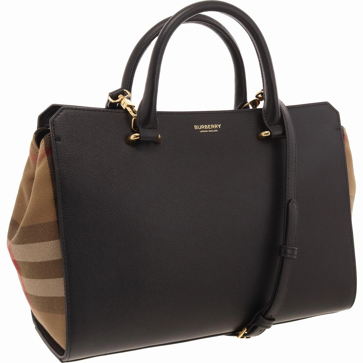 Banwell Womens Mixed Media Leather Satchel Handbag
