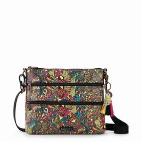 Basic Crossbody - Canvas - Rainbow Spirit Desert