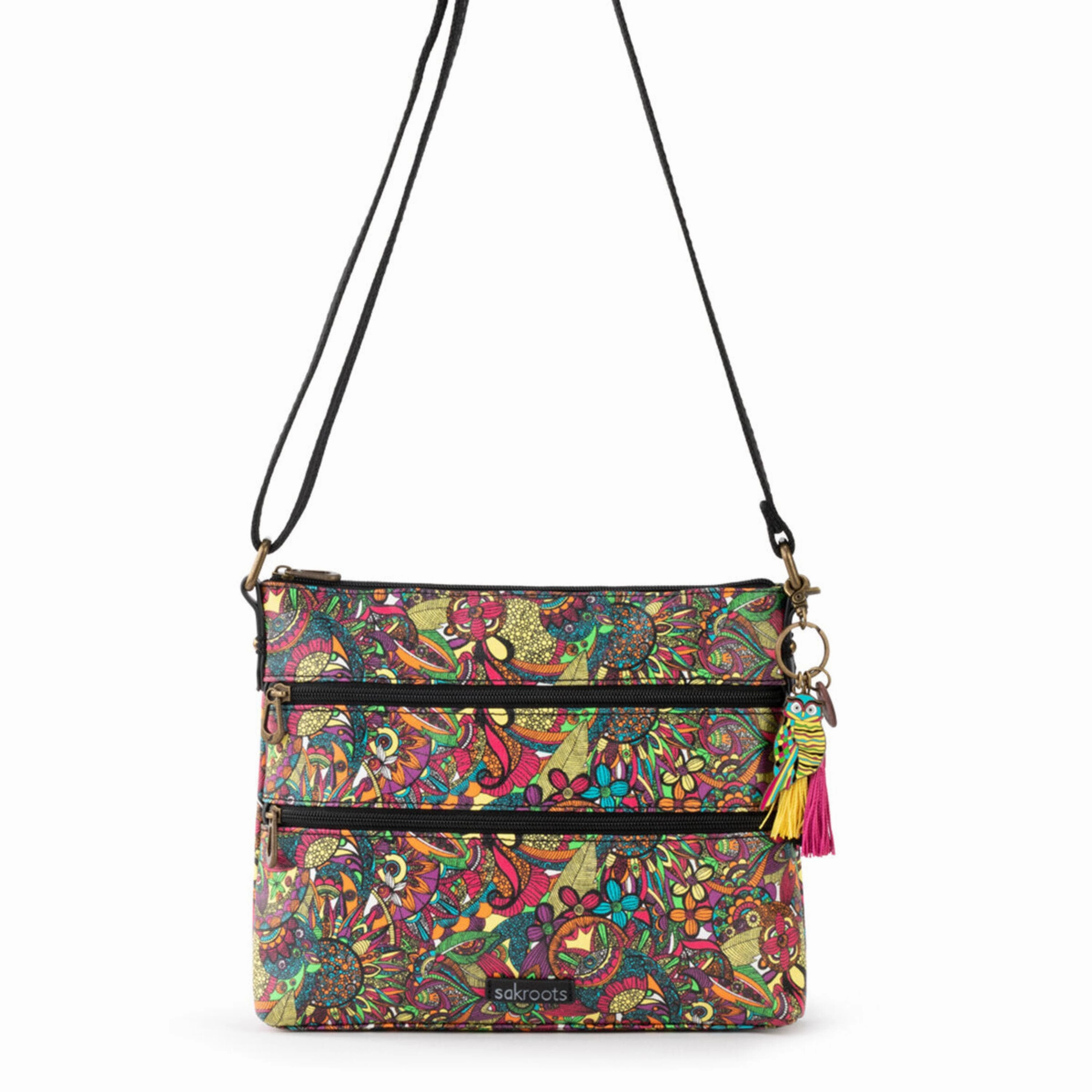 Basic Crossbody - Canvas - Rainbow Spirit Desert
