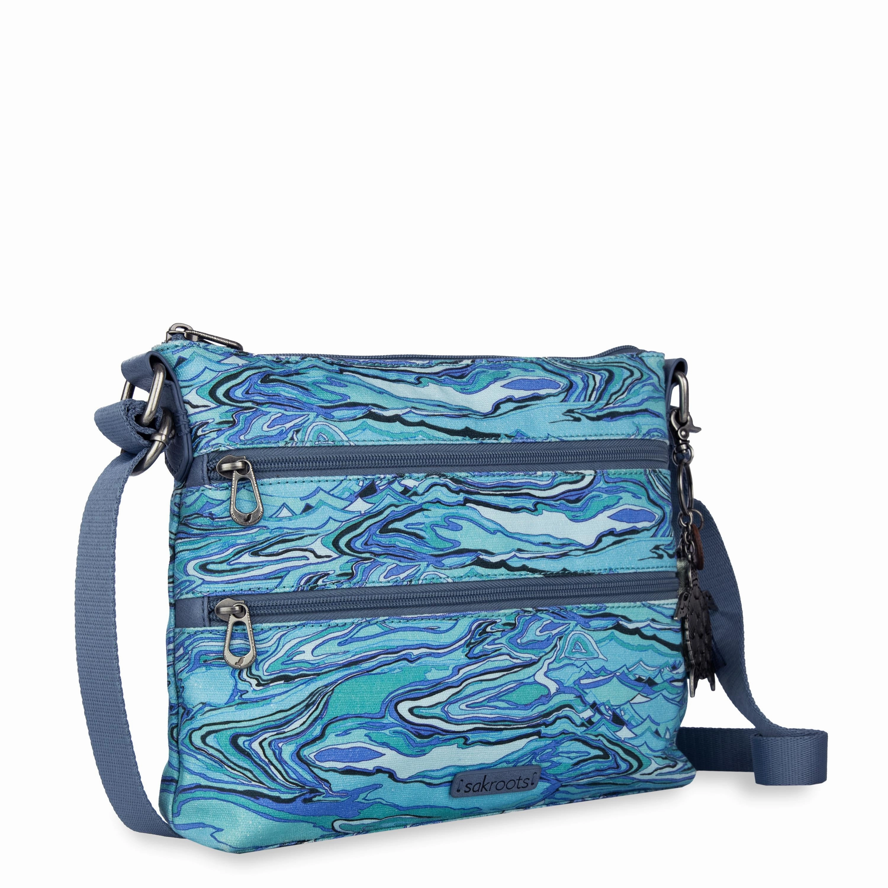 Basic Crossbody - Canvas - Reef Water Nation