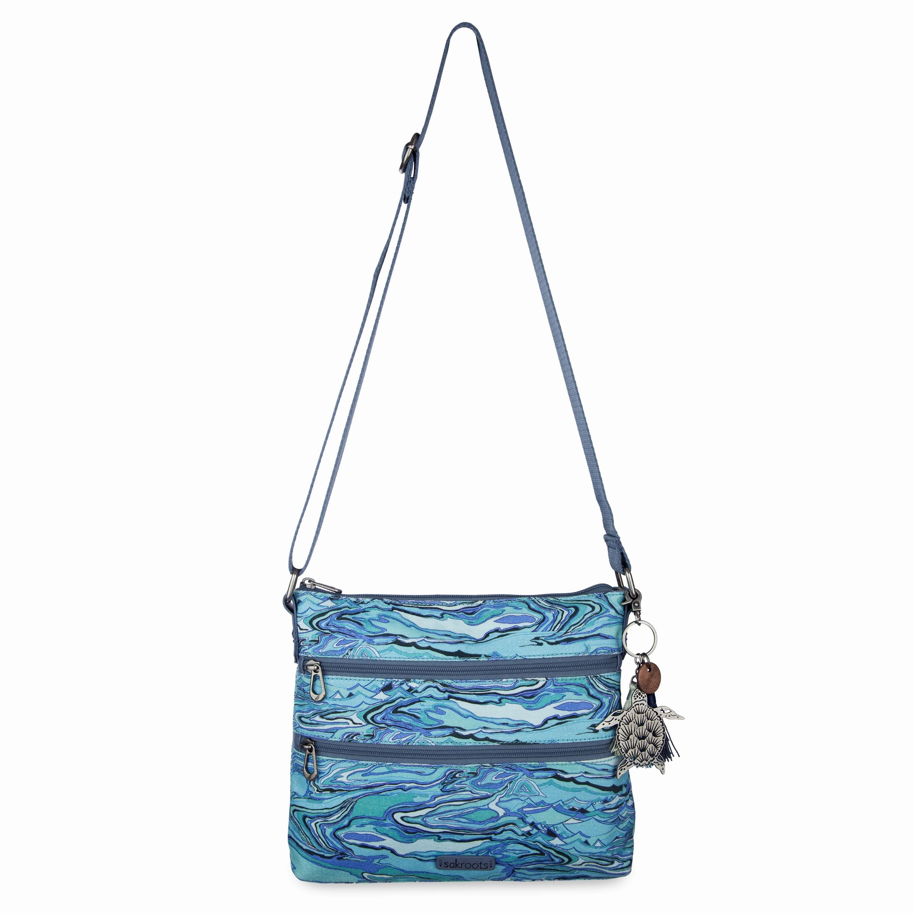 Basic Crossbody - Canvas - Reef Water Nation