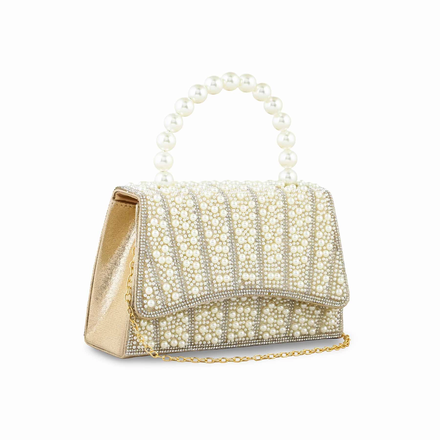 Beige Bridal Clutch P24367