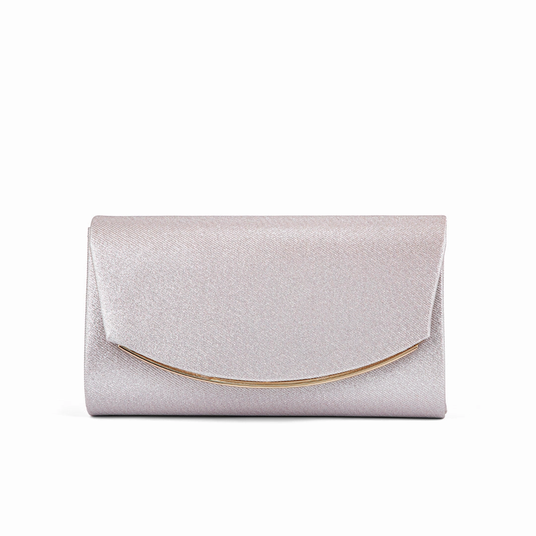 Beige Fancy Clutch P24163