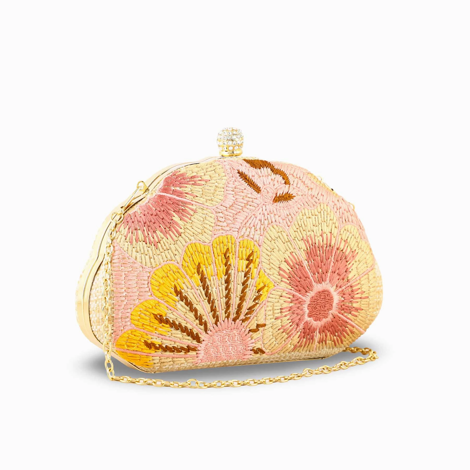 Beige Formal Clutch P24389