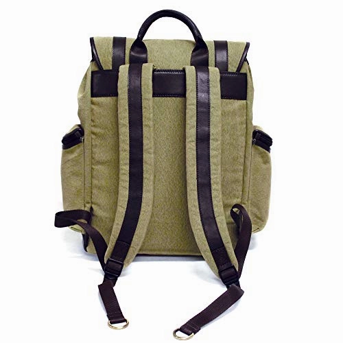 Bellino Drake Backpack, Olive Brown, One Size