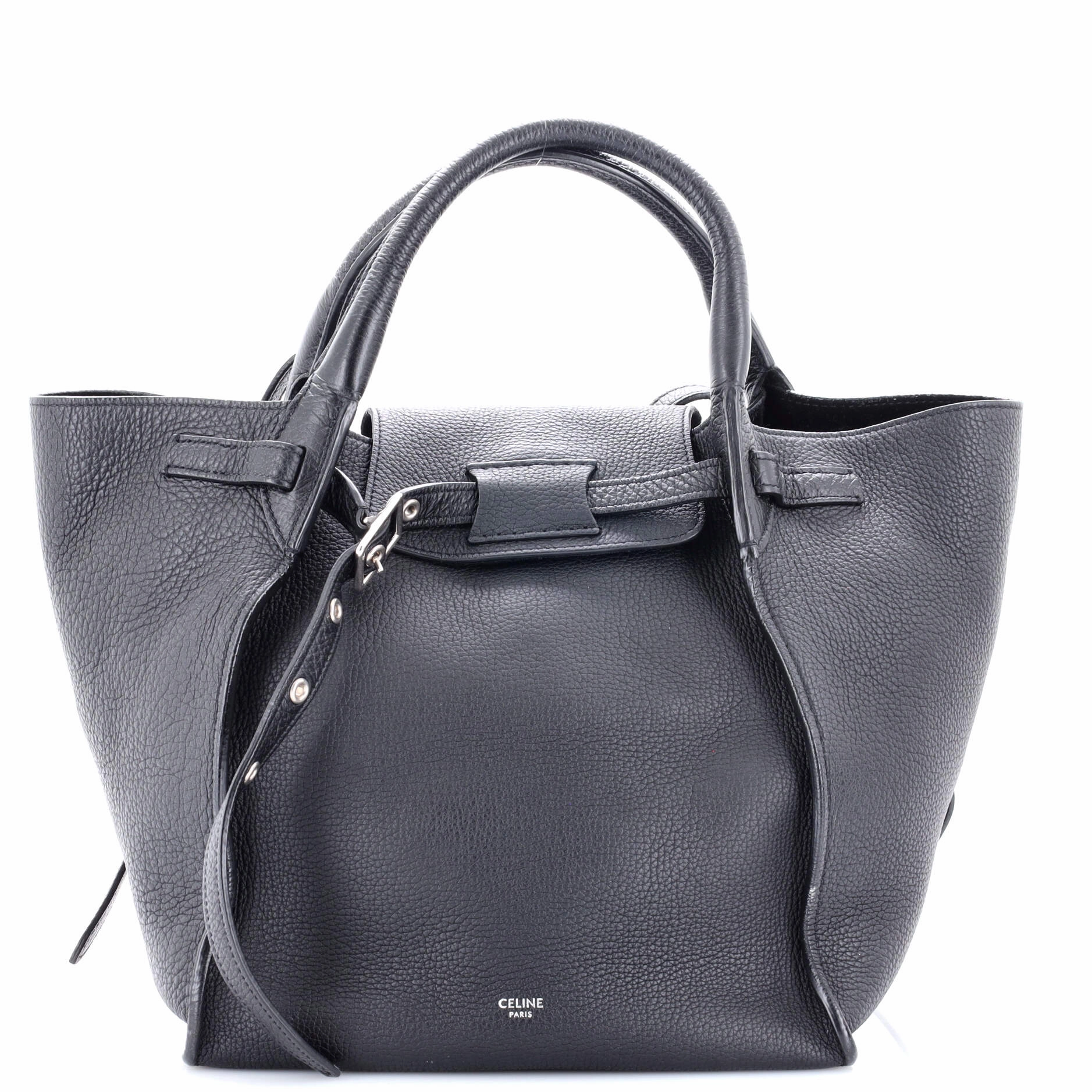 Big Bag Grained Calfskin Small