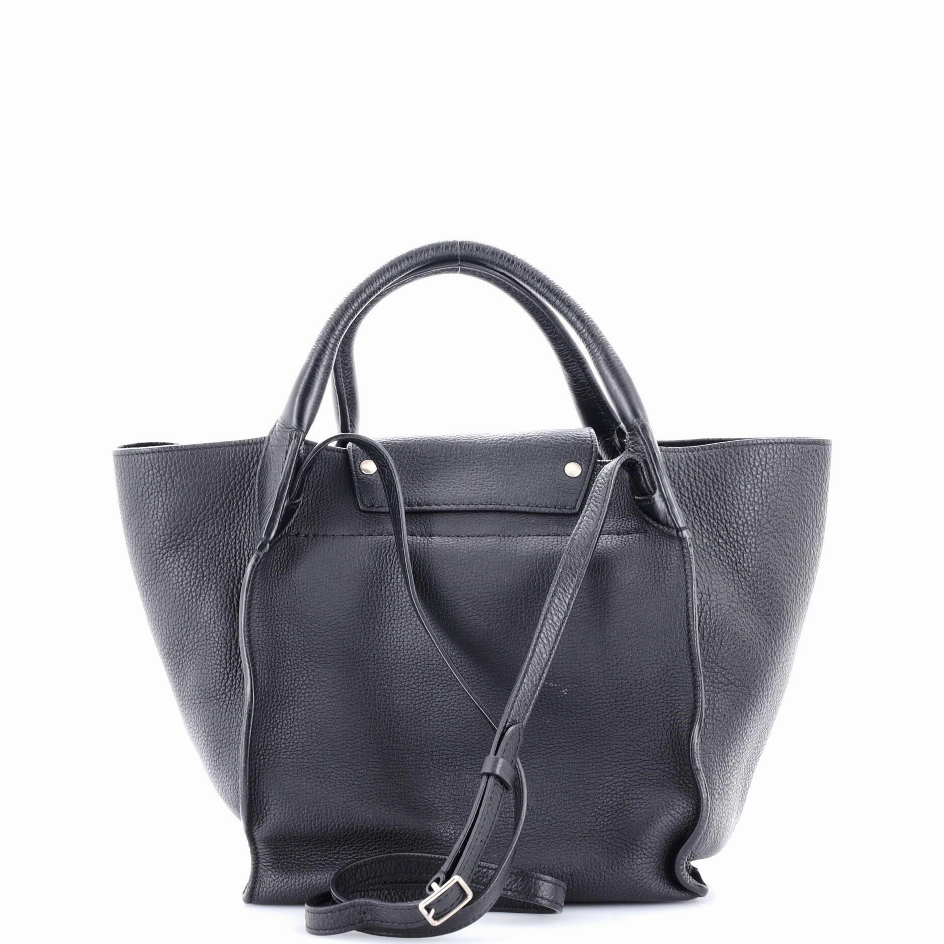 Big Bag Grained Calfskin Small