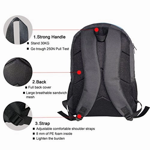 Bigcardesigns Galaxy Backpack For Girls School Book Bag Teenagers