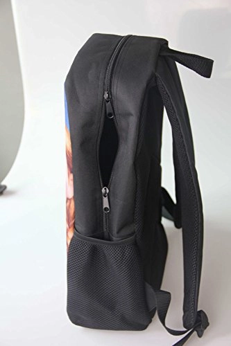 Bigcardesigns Galaxy Wolf Backpack For Boys School Book Bag Teenagers