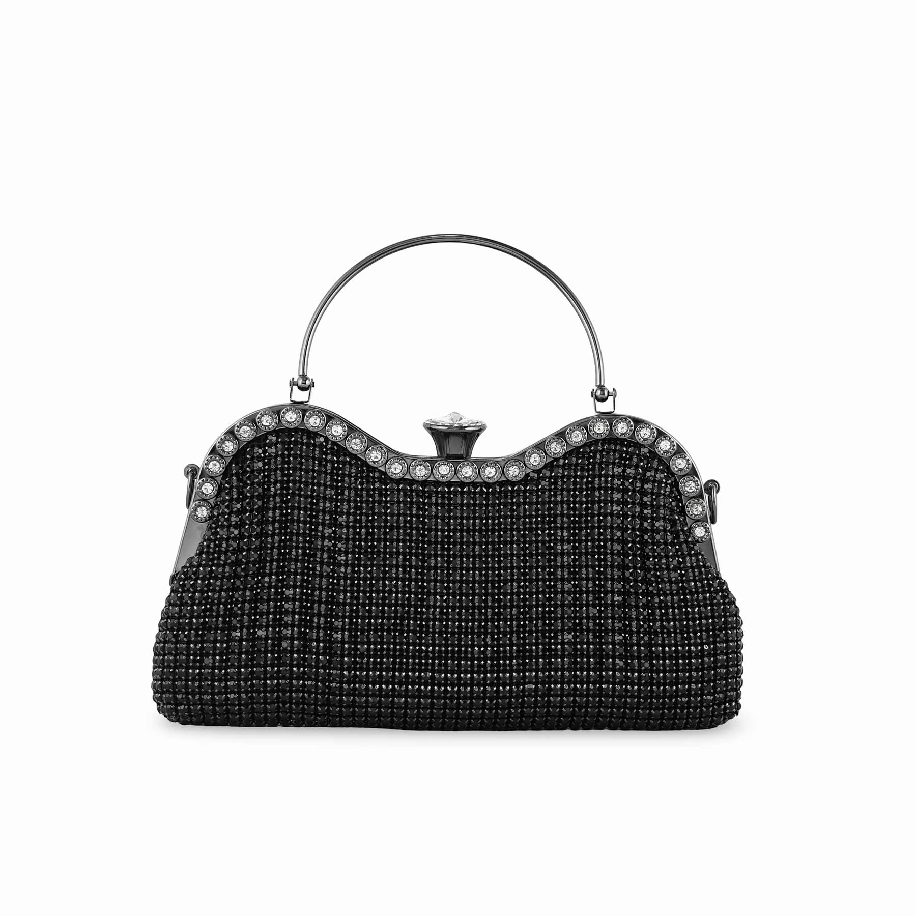 Black Bridal Clutch P24295