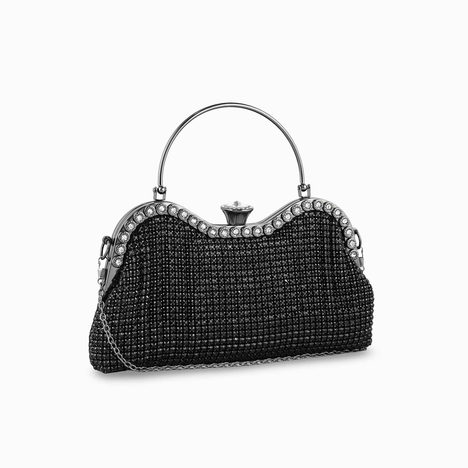 Black Bridal Clutch P24295