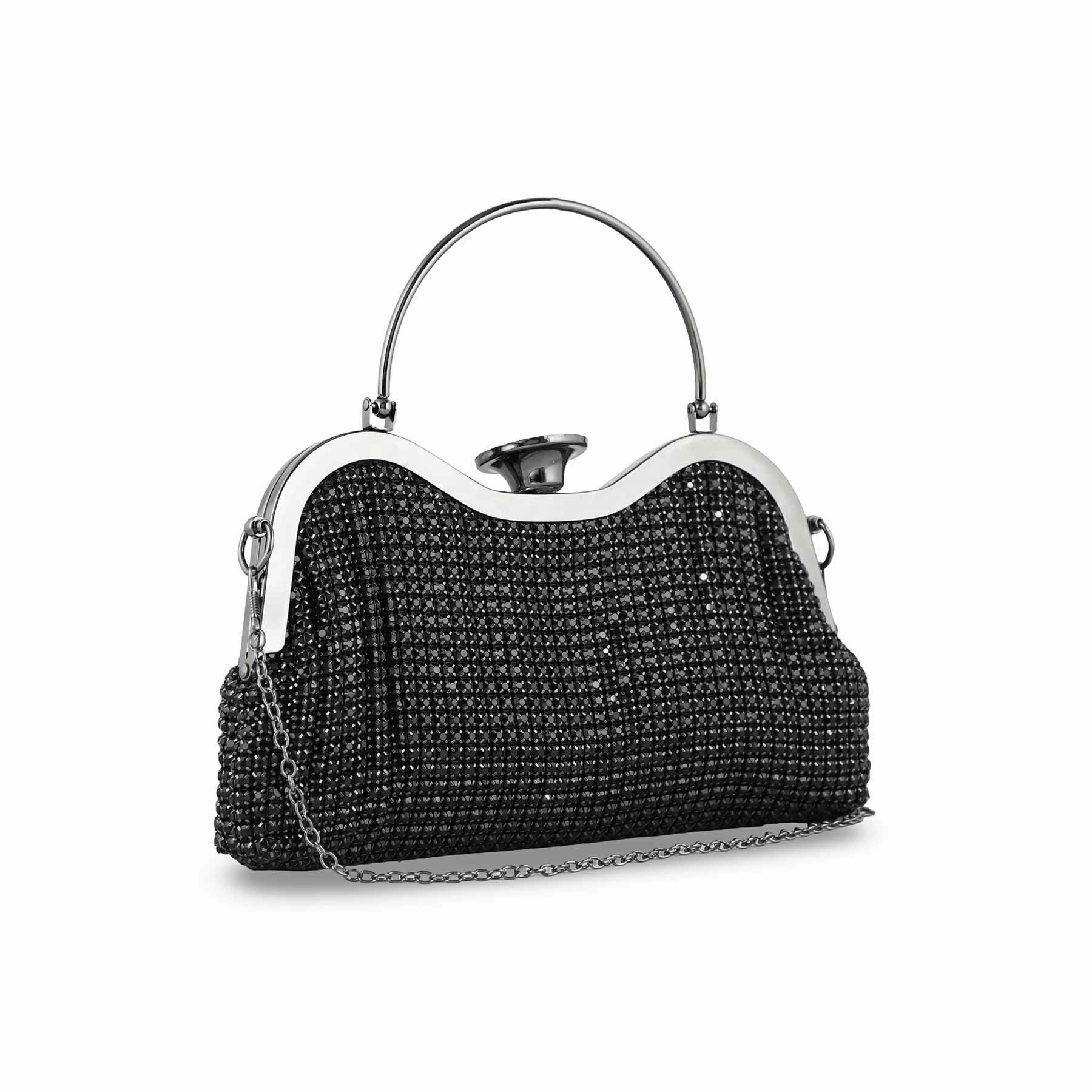 Black Bridal Clutch P24297
