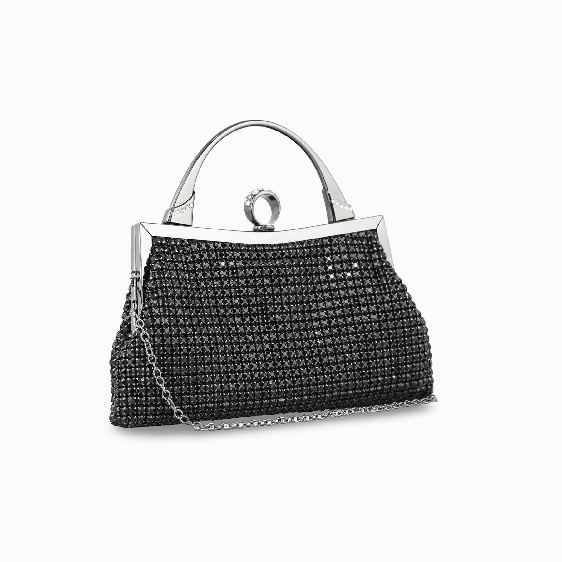Black Bridal Clutch P24318