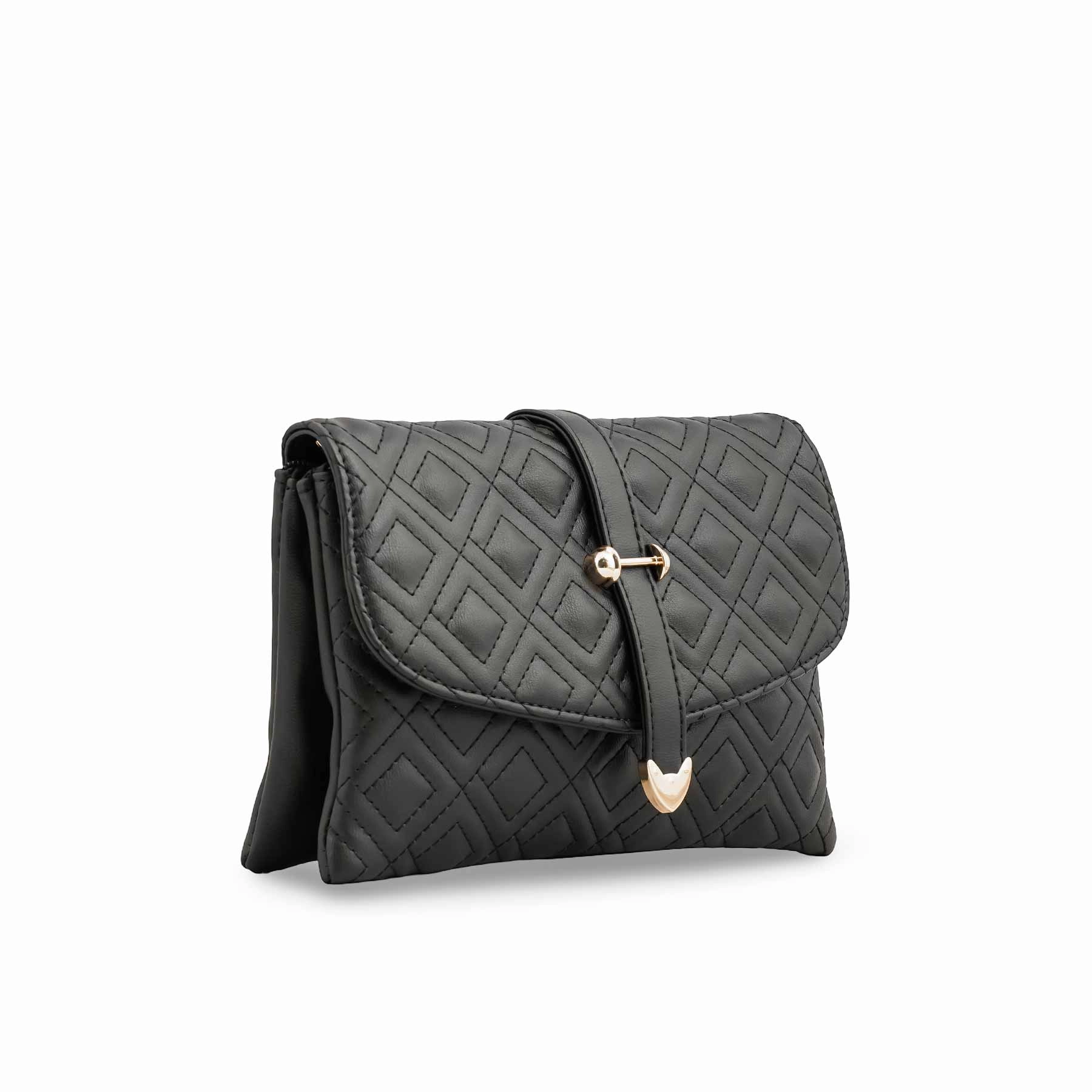 Black Casual Pouch P97638