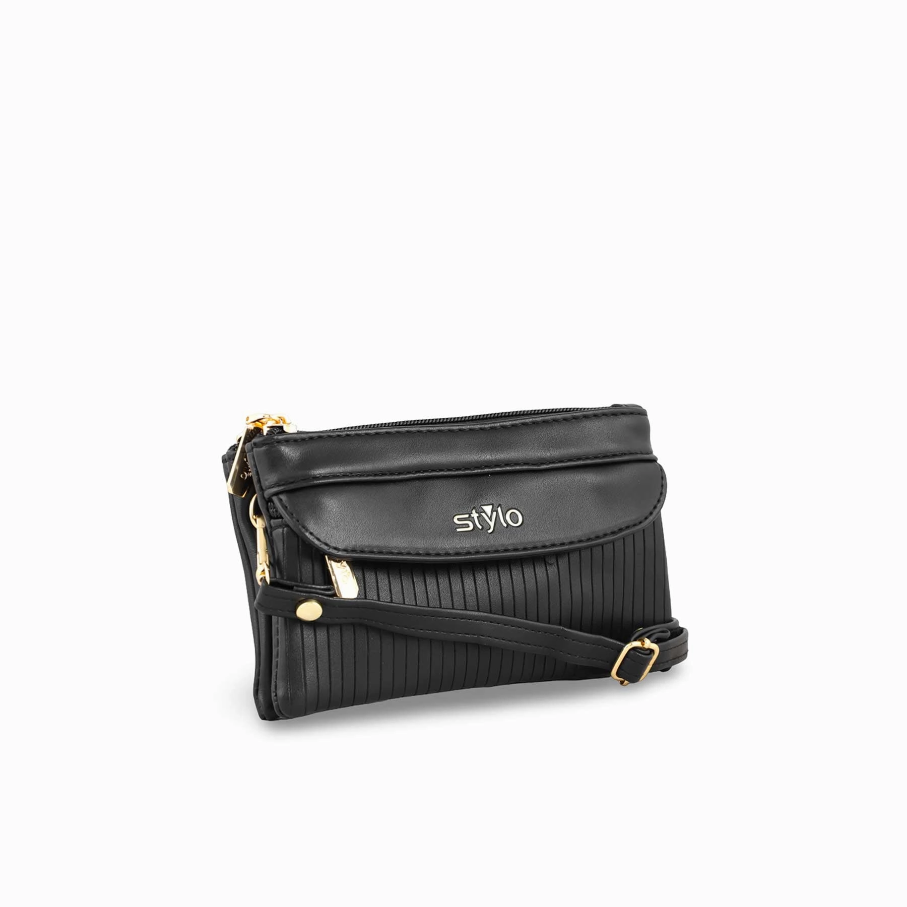Black Casual Pouch P97646