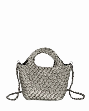 Blair Crossbody Bag In Pewter