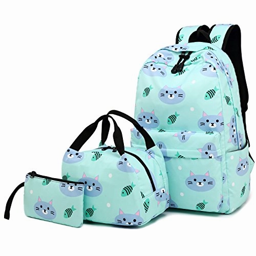 BLUBOON Backpack for School Girls Teens Bookbag Set Water Resistant Women Laptop Casual Daypack