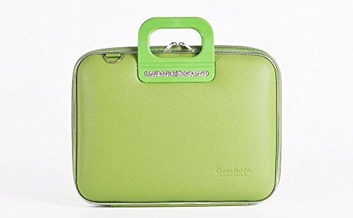 Bombata Firenze Briefcase 15.6-Inch (Green)