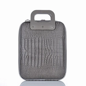 Bombata Micro Cocco Briefcase 11-Inch (Taupe)